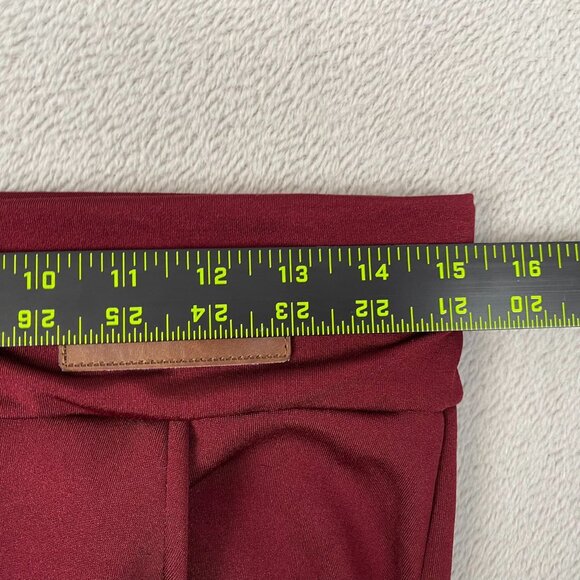 Fashion Branded Woman's Joggers In Maroon & Royal Blue XL Size Polyester Stretch - Picture 4 of 11